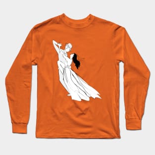 Couple dancing tango Long Sleeve T-Shirt